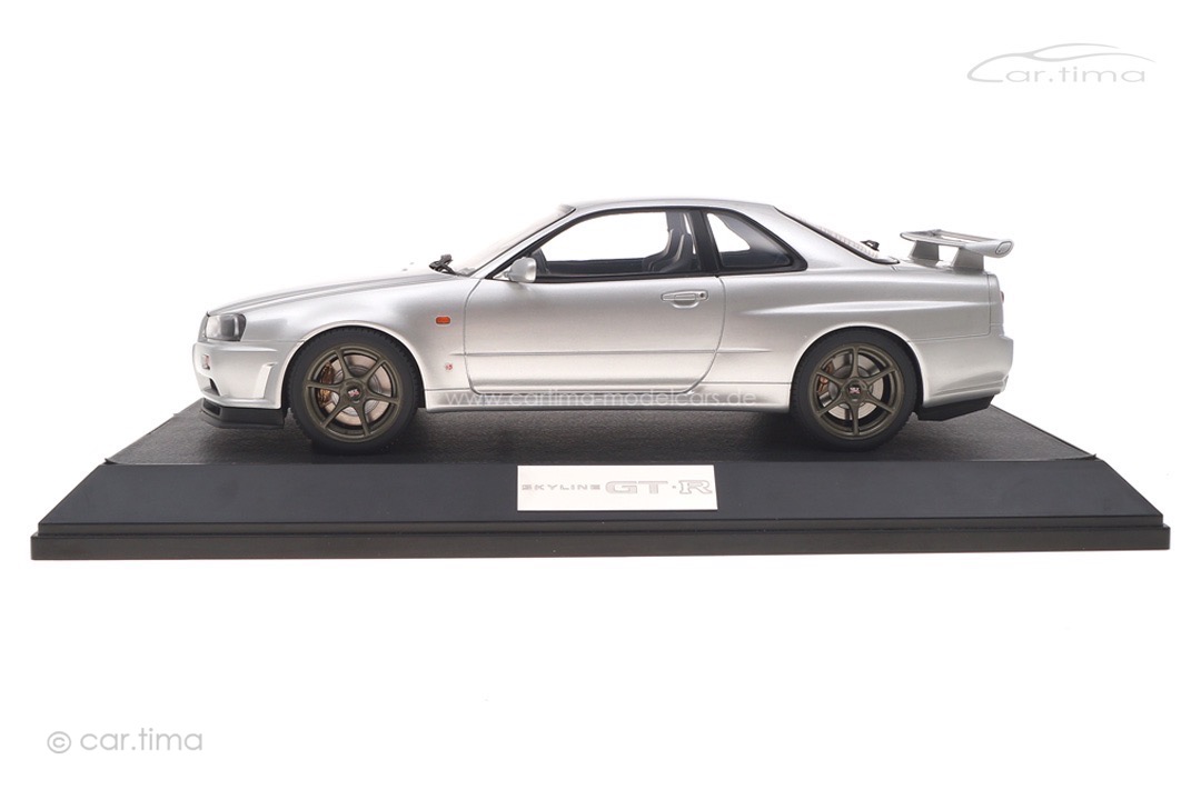 Nissan Skyline GT-R V-spec (BNR34) Sonic silver Hobby Japan 1:18 HJ1809S Nissan Skyline GT-R V-spec (BNR34) Sonic silver Hobby Japan 1:18 HJ1809S