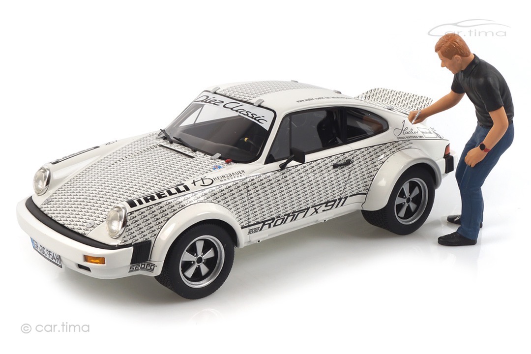 Porsche 911 Röhrlx911 mit Walter Röhrl Figur Schuco 1:18 450024900 Porsche 911 Röhrlx911 mit Walter Röhrl Figur Schuco 1:18 450024900