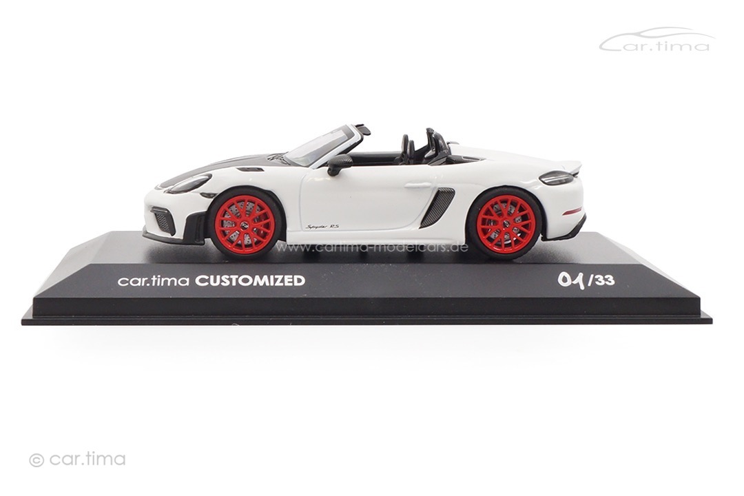 Porsche 718 Spyder RS Japan Edition Minichamps car.tima CUSTOMIZED 1:43 CAC04326005
