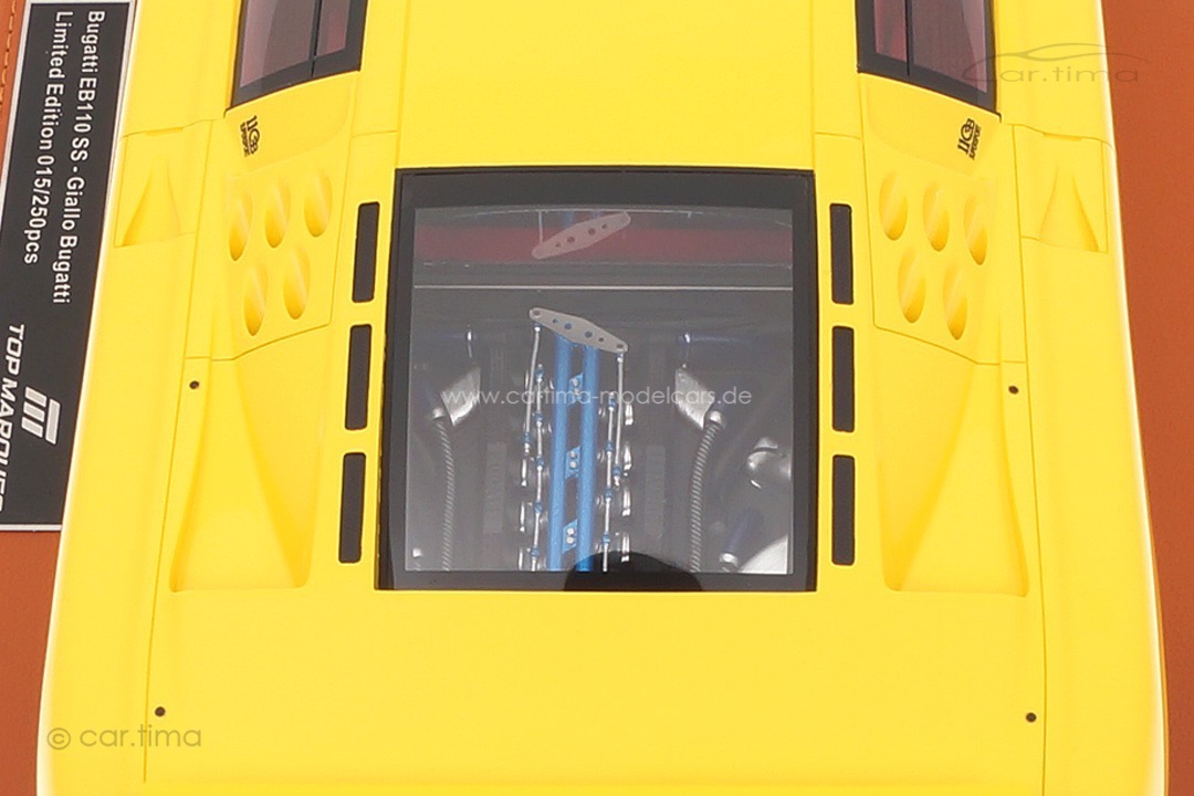 Bugatti EB110 SS gelb Top Marques 1:12 TM12-42C Bugatti EB110 SS gelb Top Marques 1:12 TM12-42C