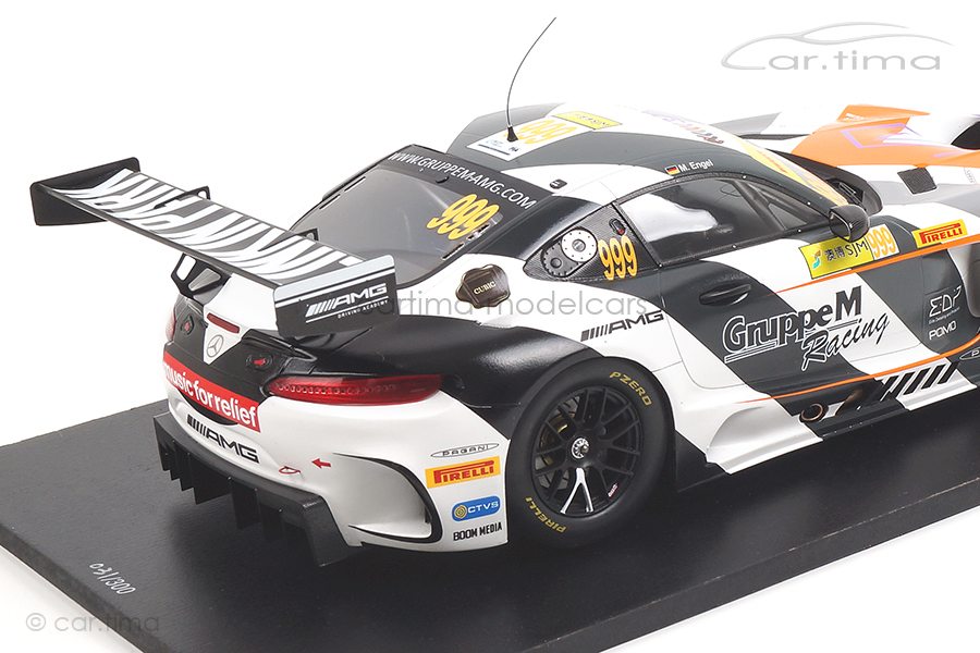 Mercedes-AMG GT3 Macau 2017 Maro Engel Spark 1:18 18SA016 Mercedes-AMG GT3 Macau 2017 Maro Engel Spark 1:18 18SA016