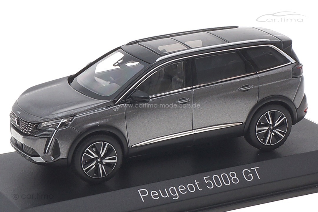 Peugeot 5008 GT 2021 Platinum Grey Norev 1:43 473923 Peugeot 5008 GT 2021 Platinum Grey Norev 1:43 473923