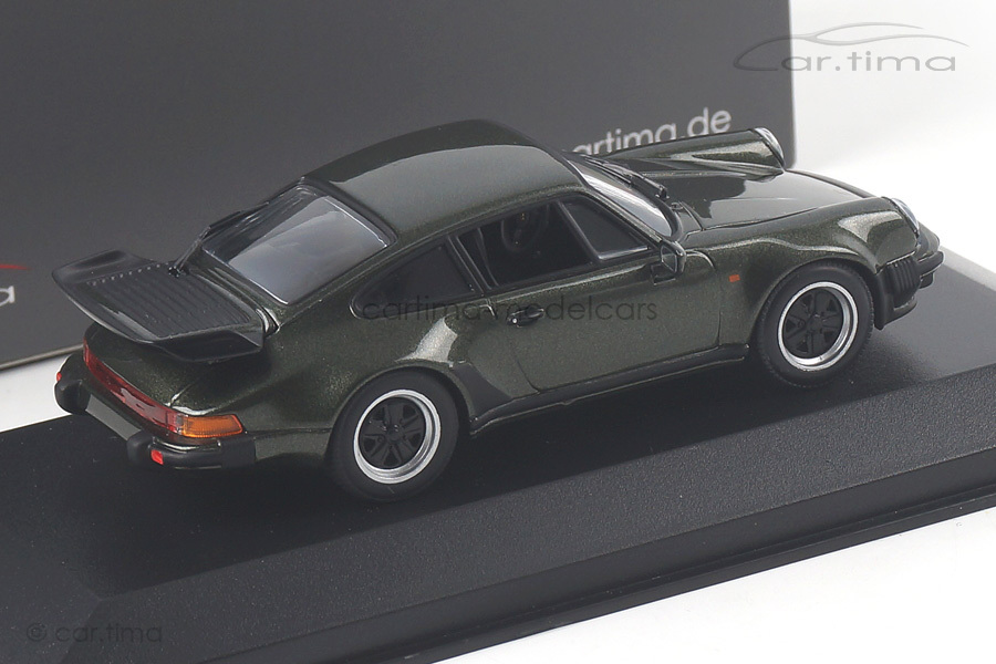 Porsche 911 (930) Turbo 3.3 Oakgrün met. Minichamps 1:43 CA04316035