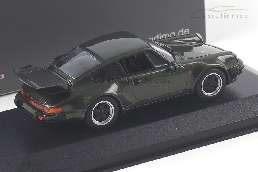 Porsche 911 (930) Turbo 3.3 Oakgrün met. Minichamps 1:43 CA04316035 Porsche 911 (930) Turbo 3.3 Oakgrün met. Minichamps 1:43 CA04316035