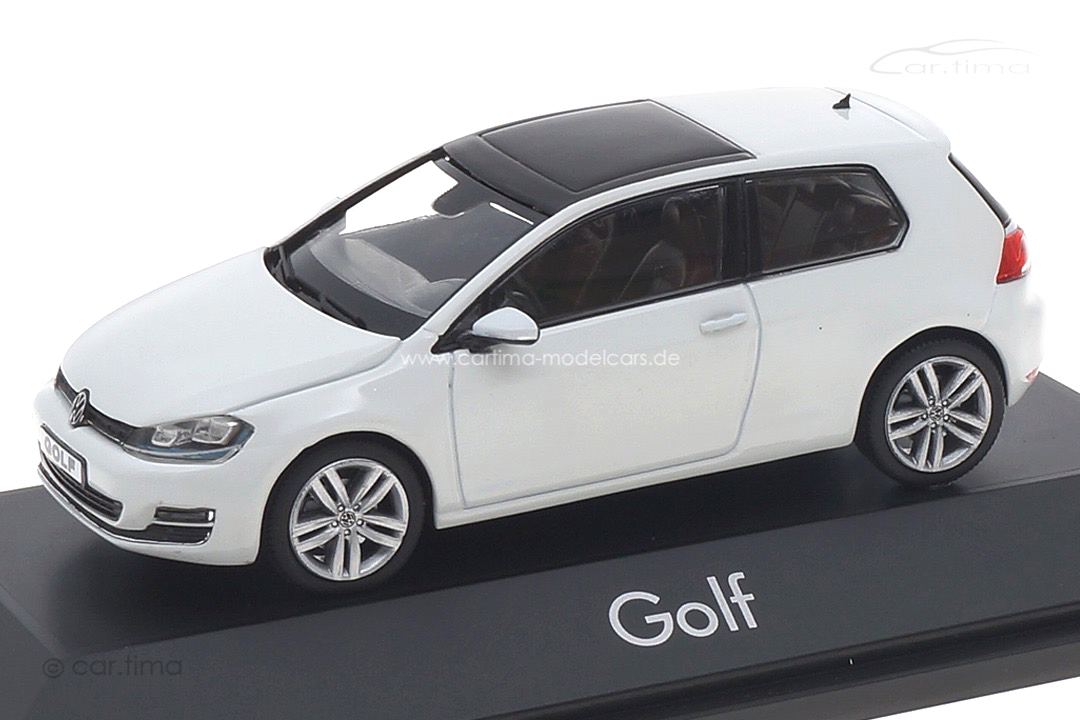 VW Golf VII Pure white Herpa 1:43 070690 VW Golf VII Pure white Herpa 1:43 070690
