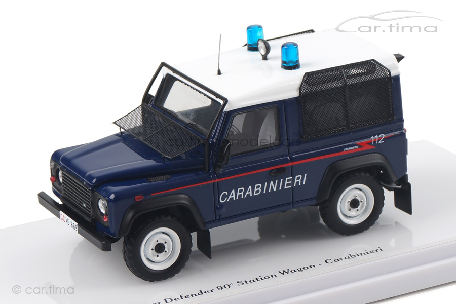 Land Rover Defender 90" Station Wagon Carabinieri TSM 1:43 TSM164326 Land Rover Defender 90" Station Wagon Carabinieri TSM 1:43 TSM164326