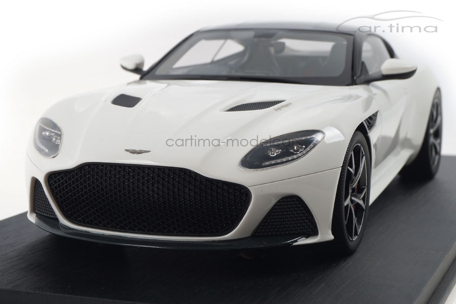 Aston Martin DBS Superleggera Stratus white TopSpeed 1:18 TS0267 Aston Martin DBS Superleggera Stratus white TopSpeed 1:18 TS0267
