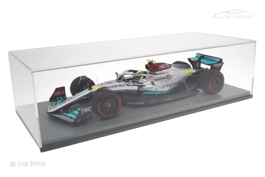 Mercedes-AMG Petronas F1 W13 GP Bahrain 2022 Lewis Hamilton Spark 1:18 18S745