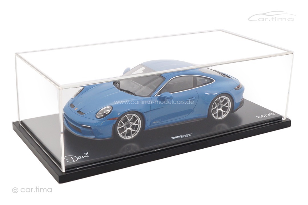 Porsche 911 (992) S/T Sonderwunsch Dani Blue Spark 1:18 WAP0214220T0ST