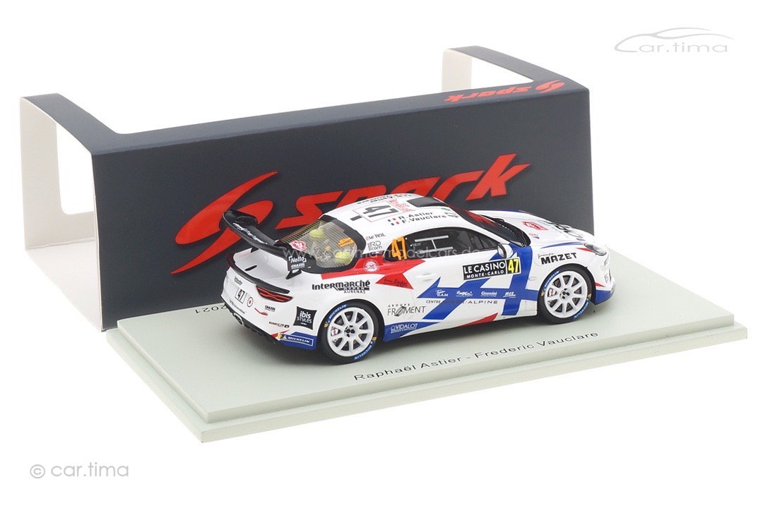 Alpine A110 Rally RGT Rallye Monte Carlo 2021 Astier/Vauclare Spark 1:43 S6581 Alpine A110 Rally RGT Rallye Monte Carlo 2021 Astier/Vauclare Spark 1:43 S6581