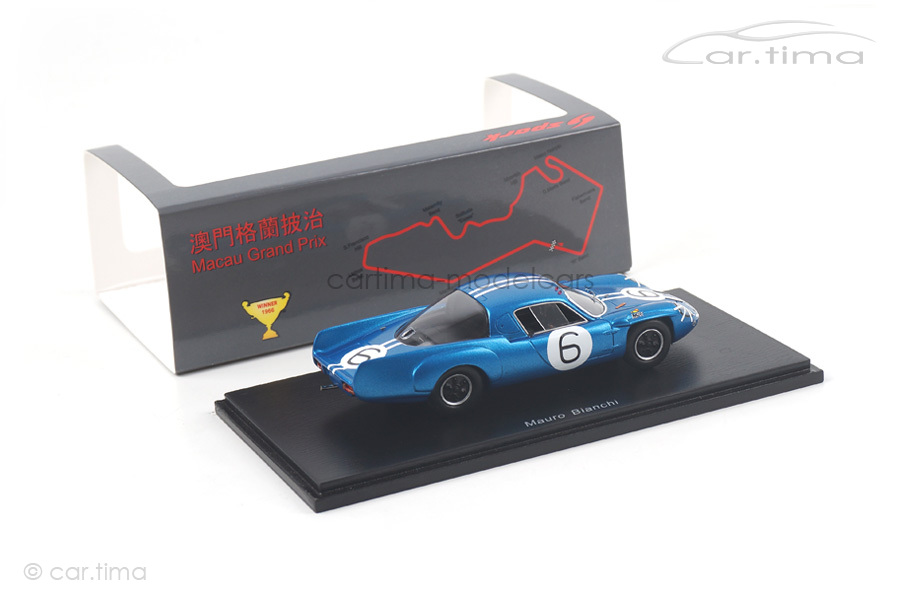 Alpine A210 Winner Macau 1966 Mauro Bianchi Spark 1:43 43MC66