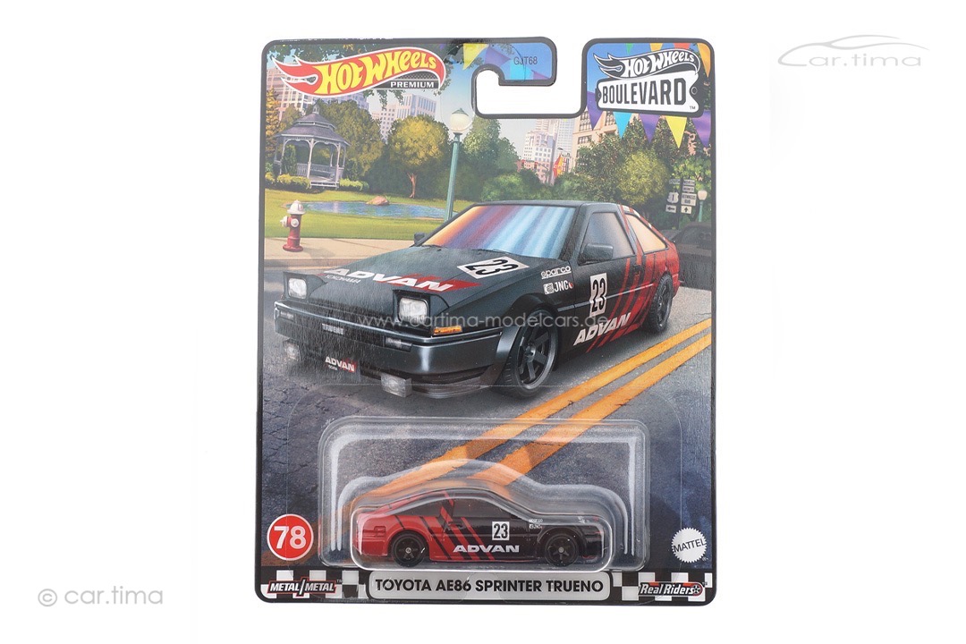 Boulevard Series Set 2023 Premium 5 Car-Set Real Riders Hot Wheels 1:64 GJT68-979R