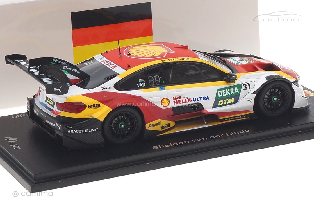 BMW M4 DTM Hockenheim 2020 Sheldon van der Linde Spark 1:43 SG666