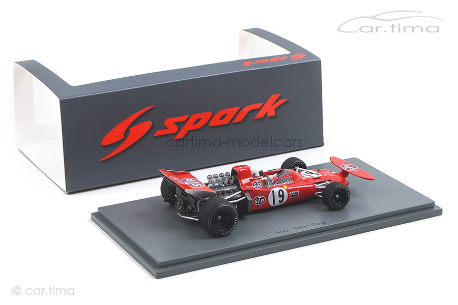 March 711 GP Spanien 1971 Alex Soler-Roig Spark 1:43 S7160 March 711 GP Spanien 1971 Alex Soler-Roig Spark 1:43 S7160