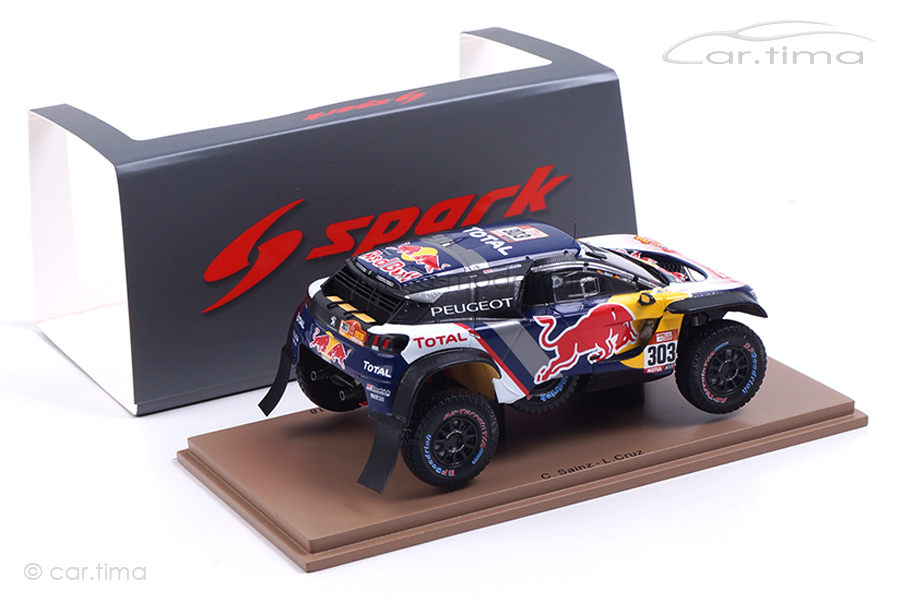 Peugeot 3008 DKR Maxi Winner Dakar 2018 Sainz/Cruz Spark 1:43 S5622