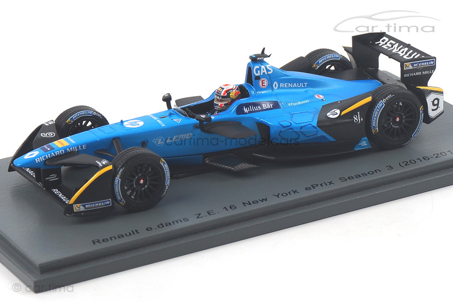 Renault e.dams Z.E. 16 Formula E 2016-2017 Pierre Gasly Spark 1:43 S5922