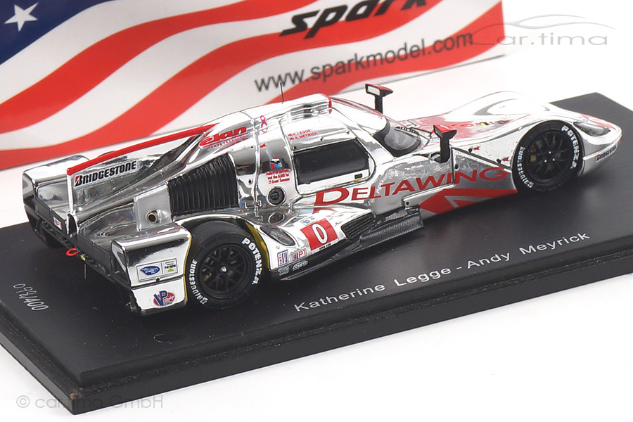 DeltaWing DWC-13 Petit Le Mans 2013 Meyrick/Legge Spark 1:43 US010 DeltaWing DWC-13 Petit Le Mans 2013 Meyrick/Legge Spark 1:43 US010