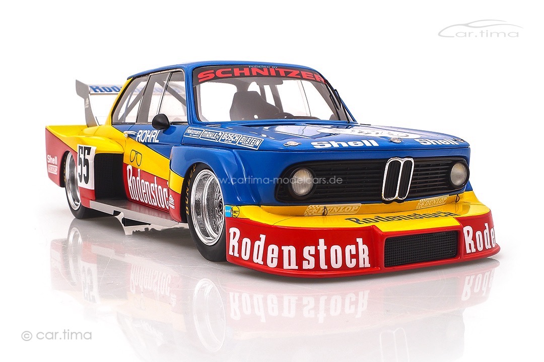 BMW 2002 Turbo Schnitzer DRM Norisring 1977 Originalsignatur Walter Röhrl Spark 1:18 CA-MAD-003-SIG
