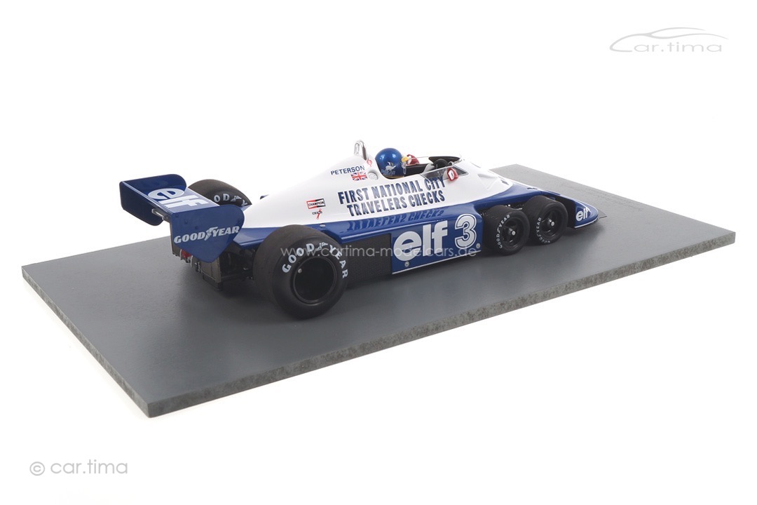 Tyrrell P34 GP Brasilien 1977 Ronnie Peterson Spark 1:18 18S472 Tyrrell P34 GP Brasilien 1977 Ronnie Peterson Spark 1:18 18S472