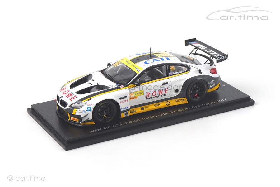 BMW M6 GT3 FIA GT World Cup Macau 2017 Tom Blomqvist Spark 1:43 SA148 BMW M6 GT3 FIA GT World Cup Macau 2017 Tom Blomqvist Spark 1:43 SA148