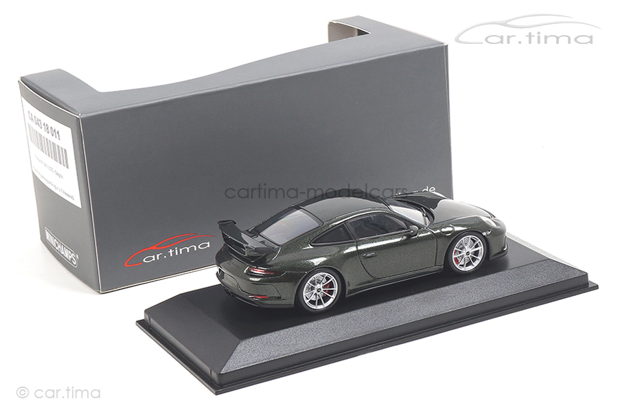 Porsche 911 (991 II) GT3 PTS Oakgrün Minichamps 1:43 CA04318011 Porsche 911 (991 II) GT3 PTS Oakgrün Minichamps 1:43 CA04318011