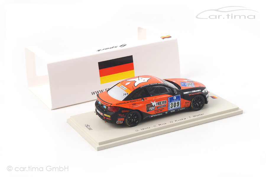 BMW M235i 24h Nürburgring 2014 Wirtz/Rink/Kvitka/Wolter Spark 1:43 SG165