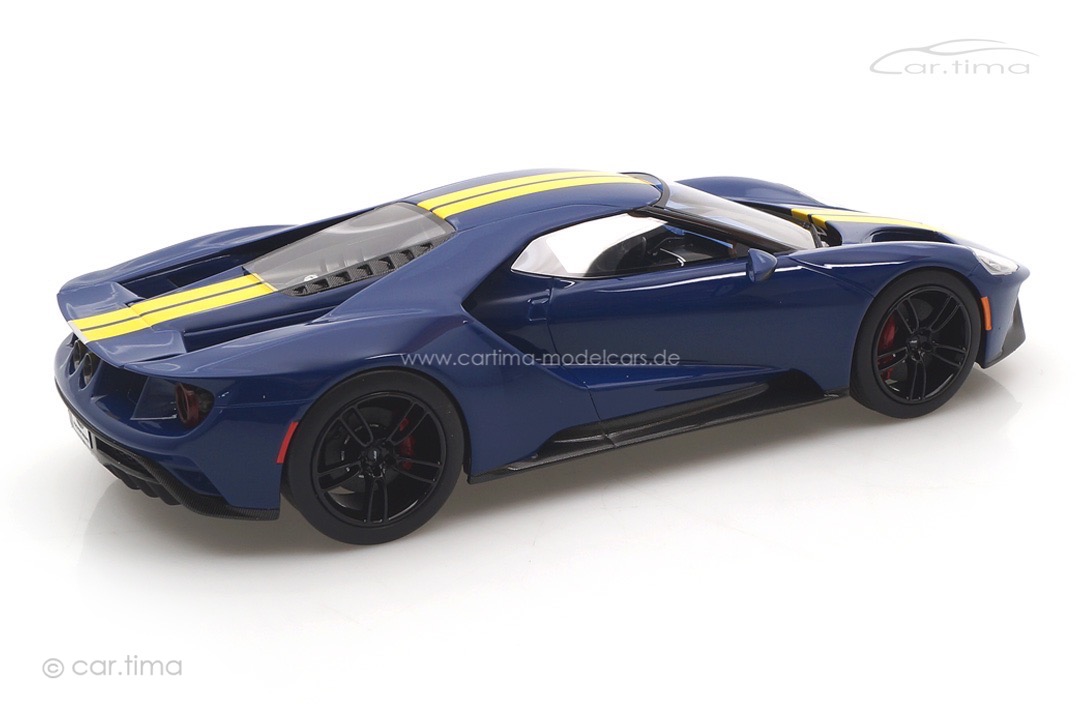 Ford GT Sunoco blue/yellow stripes TopSpeed 1:18 TS0305