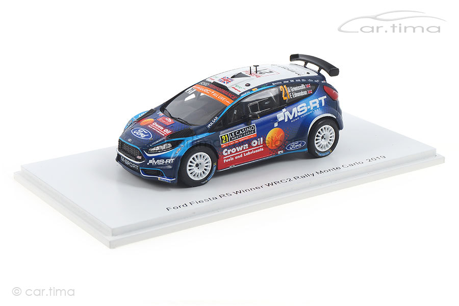 Ford Fiesta R5 Rallye Monte Carlo 2019 Winner WRC2 Spark 1:43 S5982 Ford Fiesta R5 Rallye Monte Carlo 2019 Winner WRC2 Spark 1:43 S5982