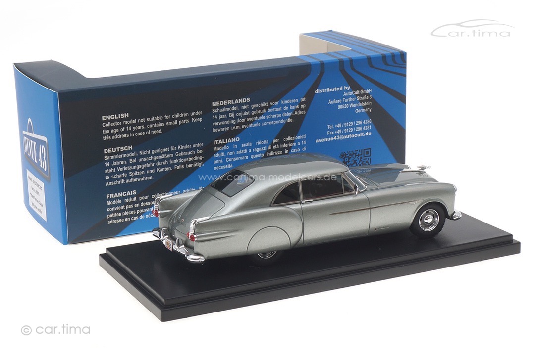 Packard Parisian Coupe 1952 hellgrün-grau Avenue43 1:43 60079 Packard Parisian Coupe 1952 hellgrün-grau Avenue43 1:43 60079
