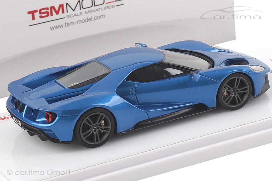Ford GT Detroit Motor Show 2015 blau TSM 1:43 TSM154375 Ford GT Detroit Motor Show 2015 blau TSM 1:43 TSM154375