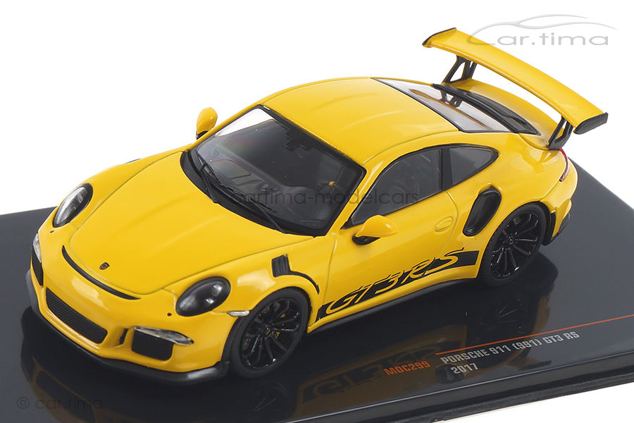 Porsche 911 (991) GT3 RS Racinggelb IXO 1:43 MOC299 Porsche 911 (991) GT3 RS Racinggelb IXO 1:43 MOC299
