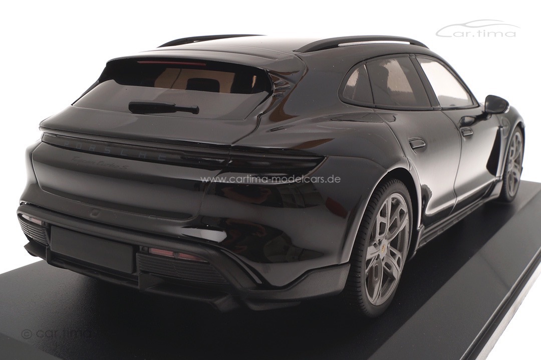 Porsche Taycan Turbo S Cross Turismo 2021 schwarz Minichamps 1:18 155069300