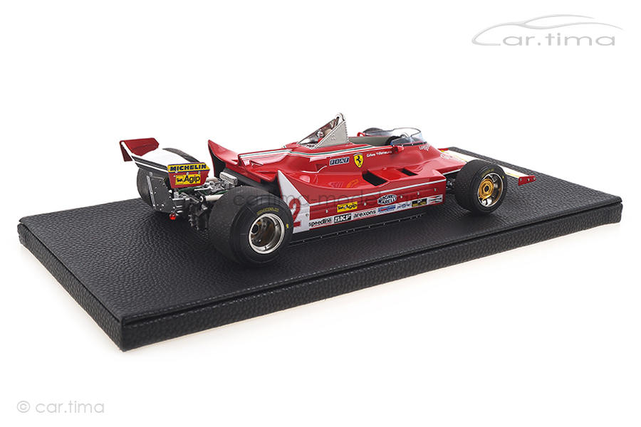 Ferrari 312 T5 GP 1980 Gilles Villeneuve GP Replicas 1:18 GP45B Ferrari 312 T5 GP 1980 Gilles Villeneuve GP Replicas 1:18 GP45B