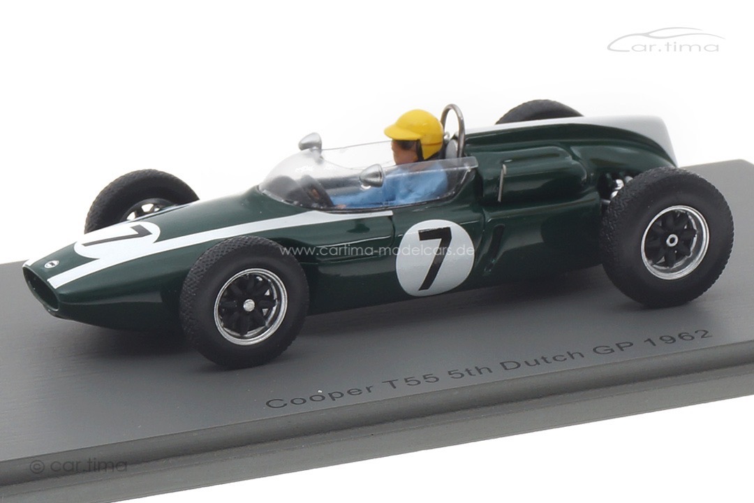 Cooper T55 GP Niederlande 1962 Tony Maggs Spark 1:43 S8071 Cooper T55 GP Niederlande 1962 Tony Maggs Spark 1:43 S8071