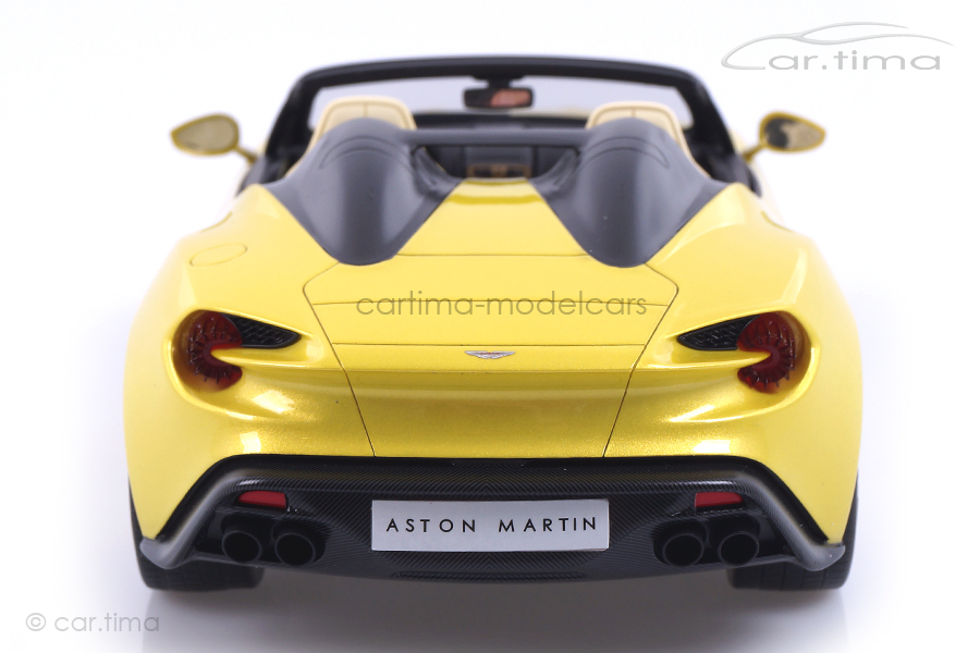 Aston Martin Vanquish Zagato Speedster Cosmopolitan Yellow TopSpeed 1:18 TS0230 Aston Martin Vanquish Zagato Speedster Cosmopolitan Yellow TopSpeed 1:18 TS0230