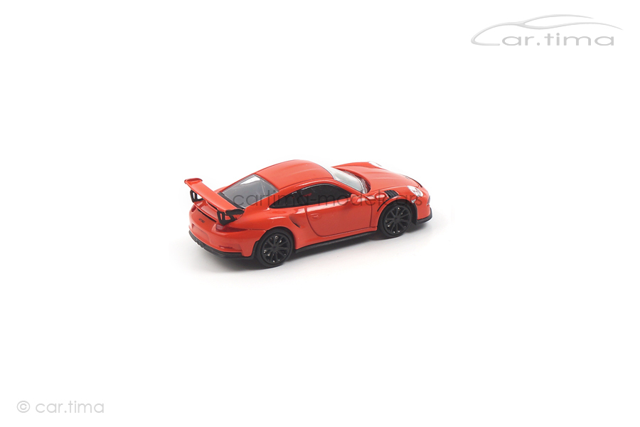 Porsche 911 (991) GT3 RS 2013 Lavaorange Minichamps 1:87 870063220