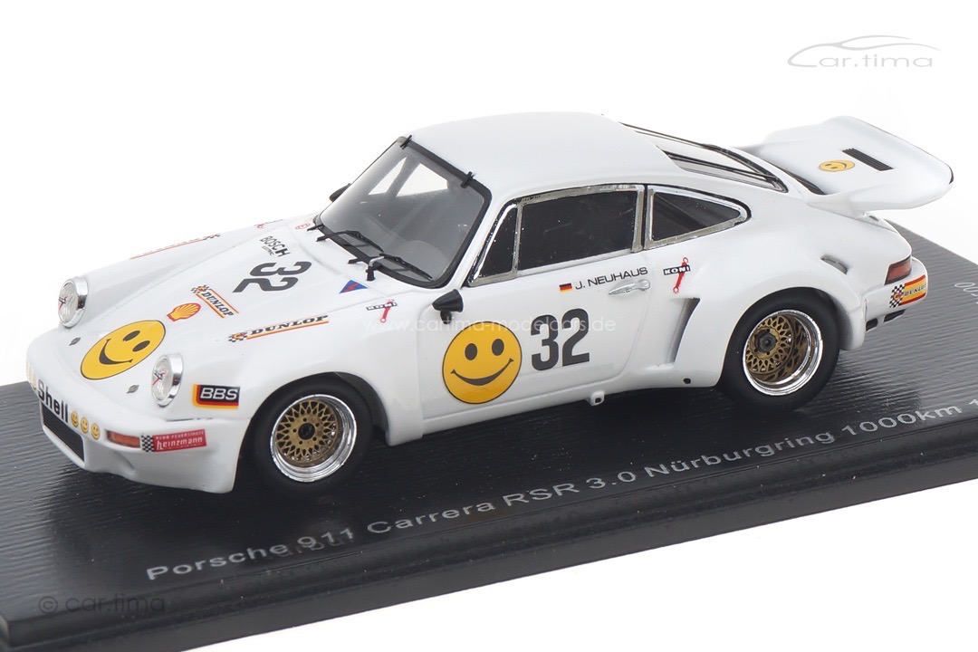 Porsche 911 Carrera RSR 3.0 1000 km Nürburgring 1976 Barth/Neuhaus Spark 1:43 SG513 Porsche 911 Carrera RSR 3.0 1000 km Nürburgring 1976 Barth/Neuhaus Spark 1:43 SG513