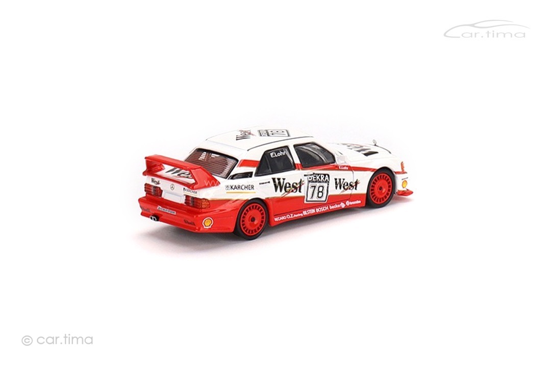 Mercedes-Benz 190E 2.5 16 Evolution II DTM 1991 Ellen Lohr MINI GT 1:64 MGT00395-L