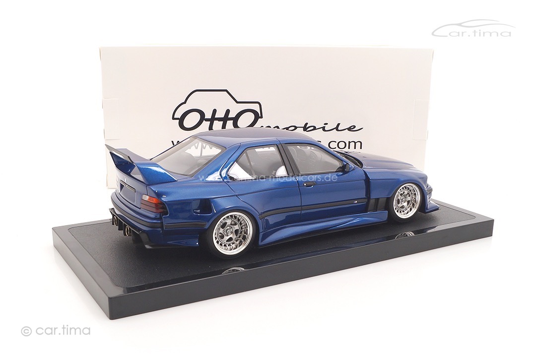 BMW E36 LTO Turbo Khyzyl Saleem Avus blue OttOmobile 1:18 OT1174