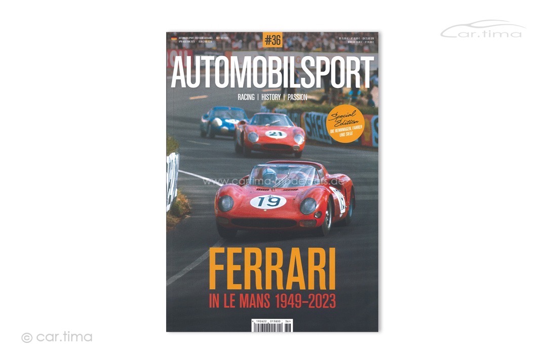 Zeitschrift/Magazine Automobilsport #36 Deutsche Edition M-AMS36-DE