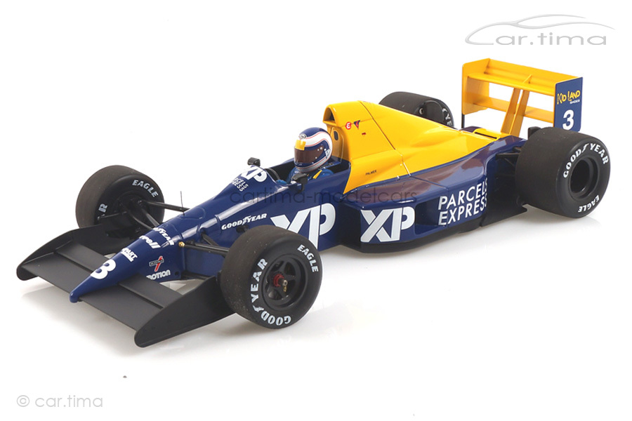 Tyrrell Ford 018 GP Frankreich 1989 Jonathan Palmer Minichamps 1:18 110890003 Tyrrell Ford 018 GP Frankreich 1989 Jonathan Palmer Minichamps 1:18 110890003