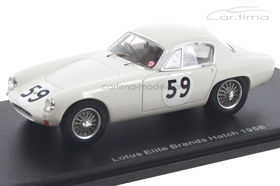 Lotus Elite Brands Hatch 1958 Jim Clark Spark 1:43 S8215 Lotus Elite Brands Hatch 1958 Jim Clark Spark 1:43 S8215
