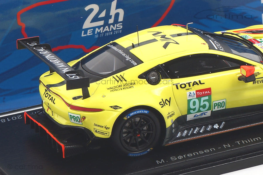 Aston Martin Vantage AMR 24h Le Mans 2018 Sorensen/Turner/Thiim Spark 1:43 S7036