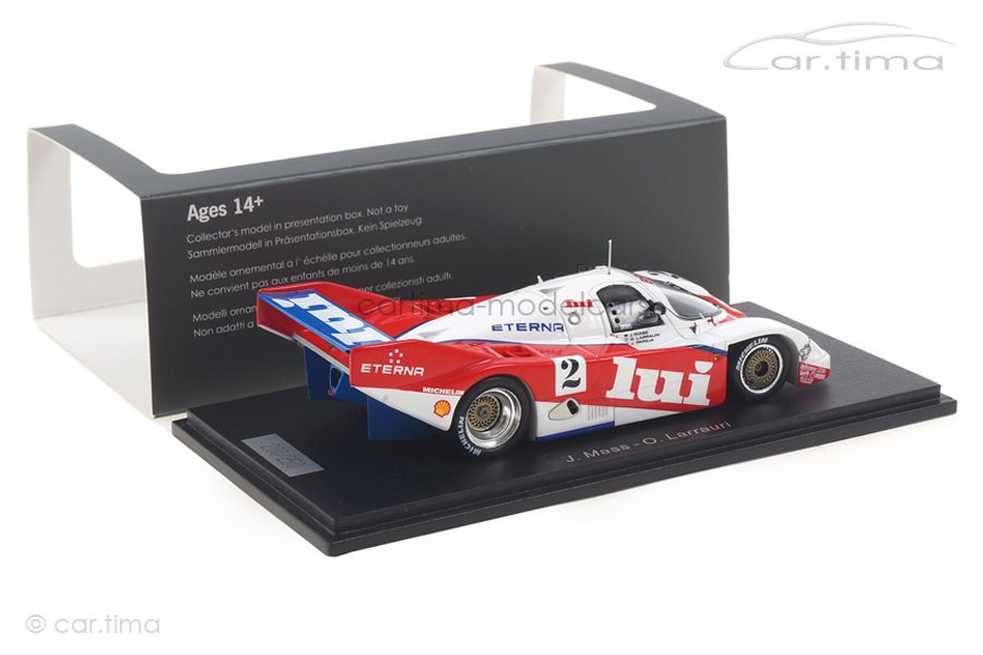 Porsche 962 Nürburgring 1987 Mass/Larrauri Spark 1:43 CA04319009