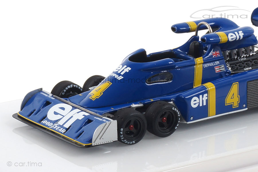 Tyrrell P34 Test Spanish GP 1976 Patrick Depailler TSM 1:43 TSM154364 Tyrrell P34 Test Spanish GP 1976 Patrick Depailler TSM 1:43 TSM154364
