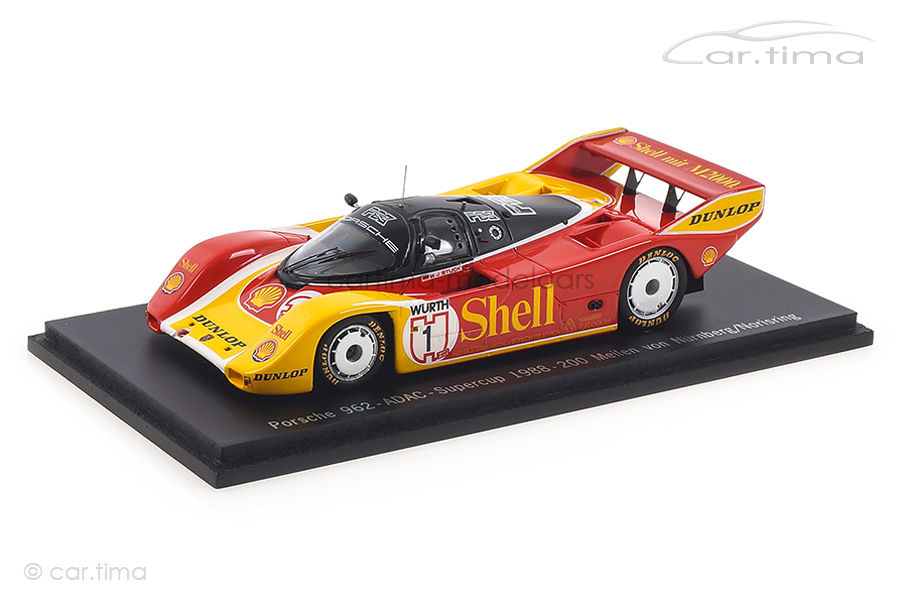 Porsche 962 ADAC Supercup Norisring 1988 Hans-Joachim Stuck Spark 1:43 SAM057 Porsche 962 ADAC Supercup Norisring 1988 Hans-Joachim Stuck Spark 1:43 SAM057