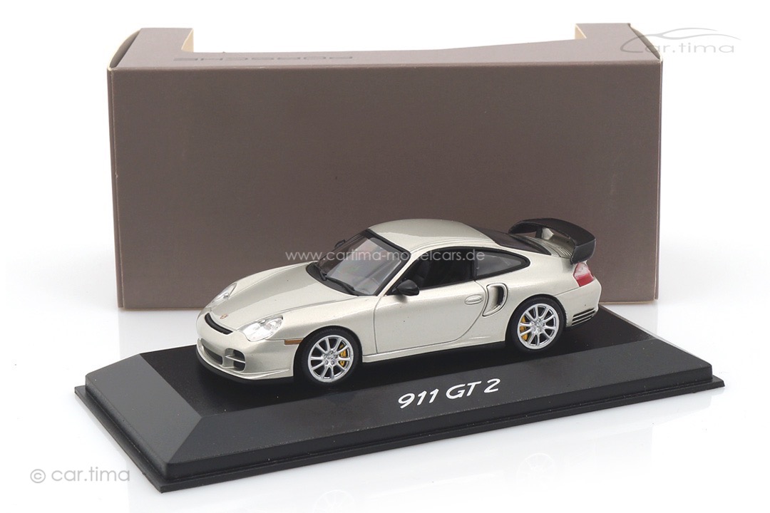 Porsche 911 (997) GT2 Silber Minichamps 1:43 WAP02011915