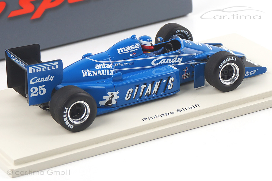 Ligier JS25 GP Australien 1985 Philippe Streiff Spark 1:43 S3974 Ligier JS25 GP Australien 1985 Philippe Streiff Spark 1:43 S3974