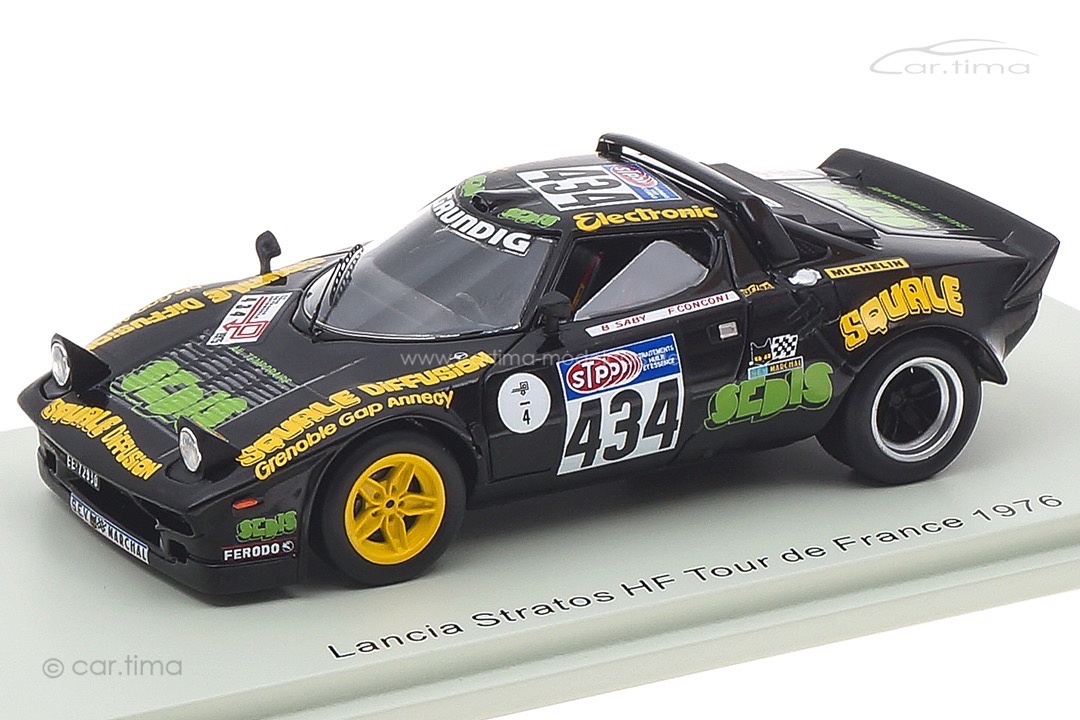 Lancia Stratos HF Tour de France 1976 Saby/Conconi Spark 1:43 S9088 Lancia Stratos HF Tour de France 1976 Saby/Conconi Spark 1:43 S9088