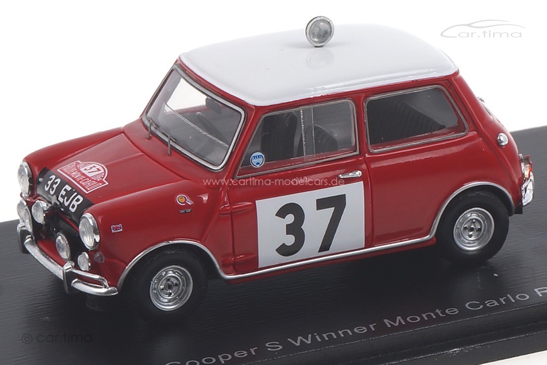 Morris Mini Cooper Winner Rallye Monte Carlo 1964 Hopkirk/Liddon Spark 1:43 S4890